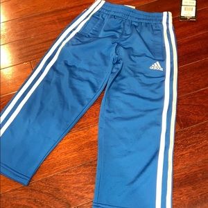Brand new adidas boy turquoise pants size 4